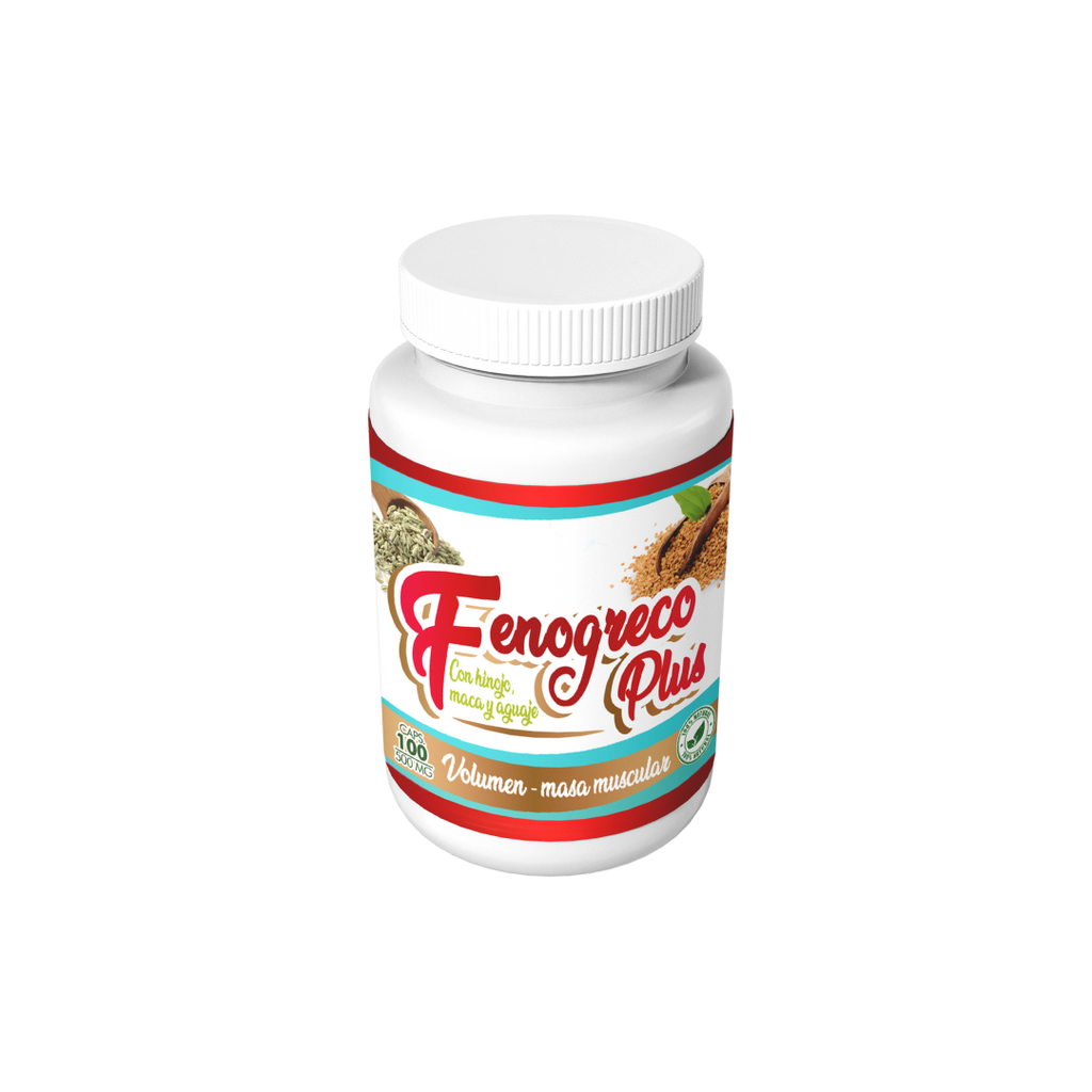Dúo Fenogreco Plus y Aguaje Maca Roja