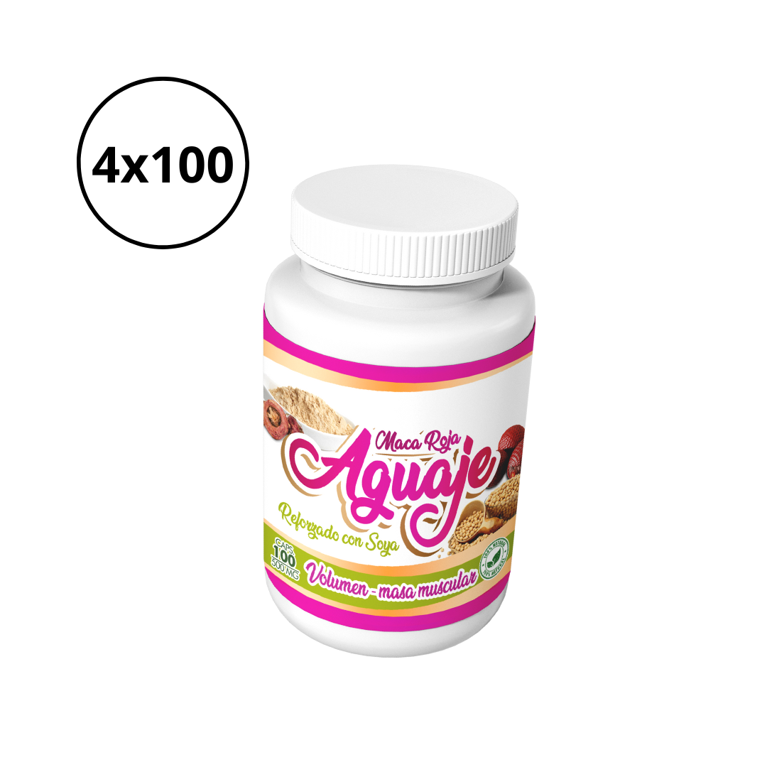 Aguaje Maca Roja x 400 Cap